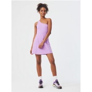 Outdoor Voices One Shoulder Exercise Dress Lavender, Size M. Never worn! NWOT